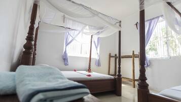 In-room safe, soundproofing, rollaway beds, bed sheets