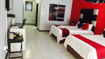 Premium bedding, in-room safe, desk, laptop workspace