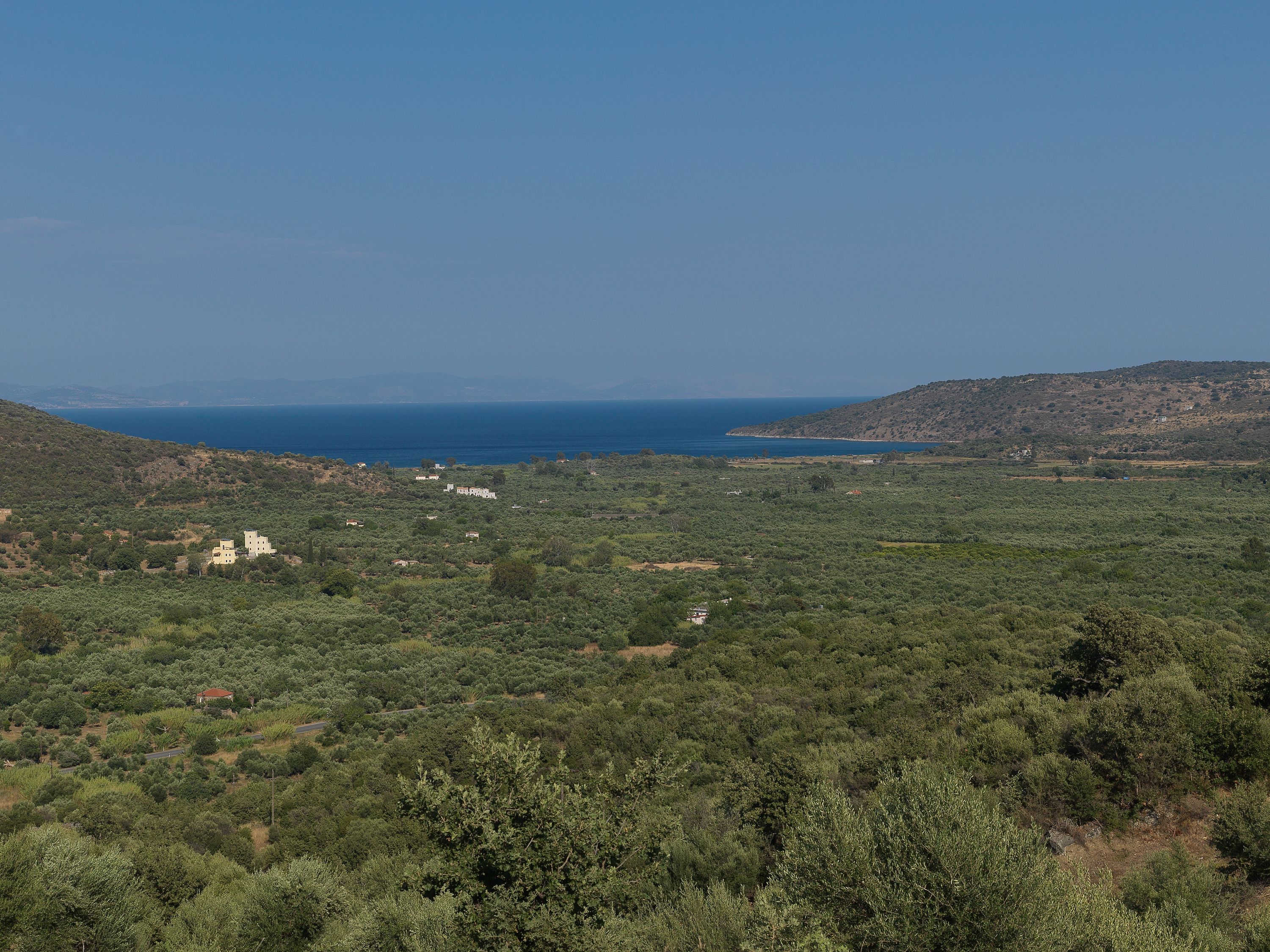 deluxe apartment, 1 bedroom, terrace, sea view | view from room