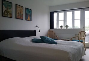 Hypo-allergenic bedding, individually decorated, individually furnished