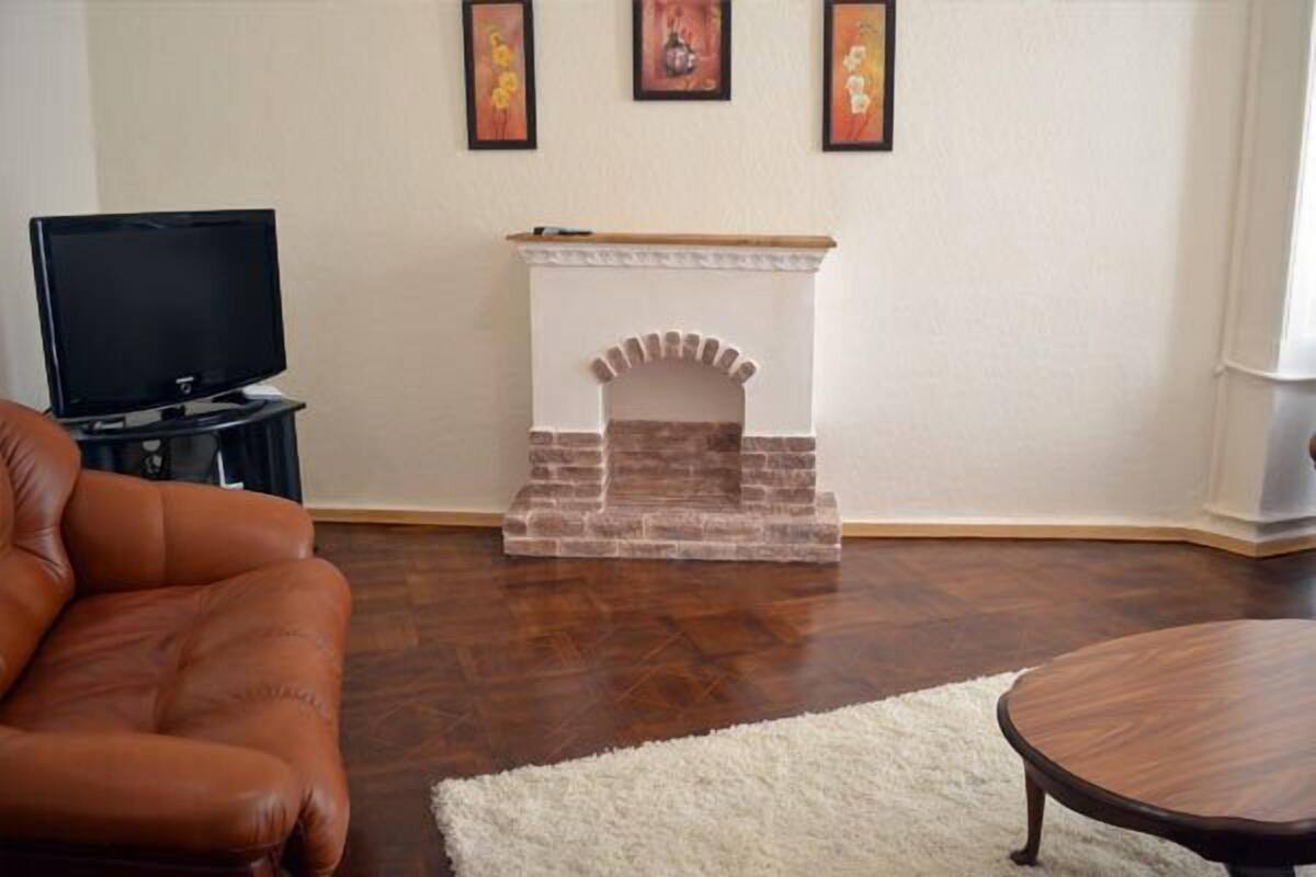 Apartment, 1 Bedroom (Kostelna street, 9) | Living area | Flat-screen TV