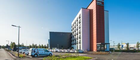 Voorkant van accommodatie