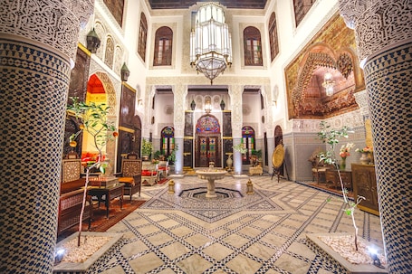 Lobby. Riad Fes Maya