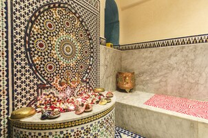 Baño turco/hammam, masajes