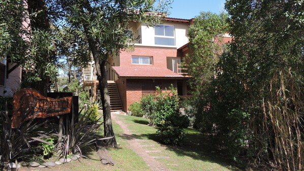 Façade de l’hébergement