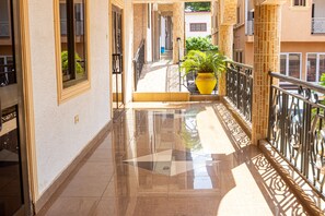 Balcony view - Lou Ralph Hotel (Accra)