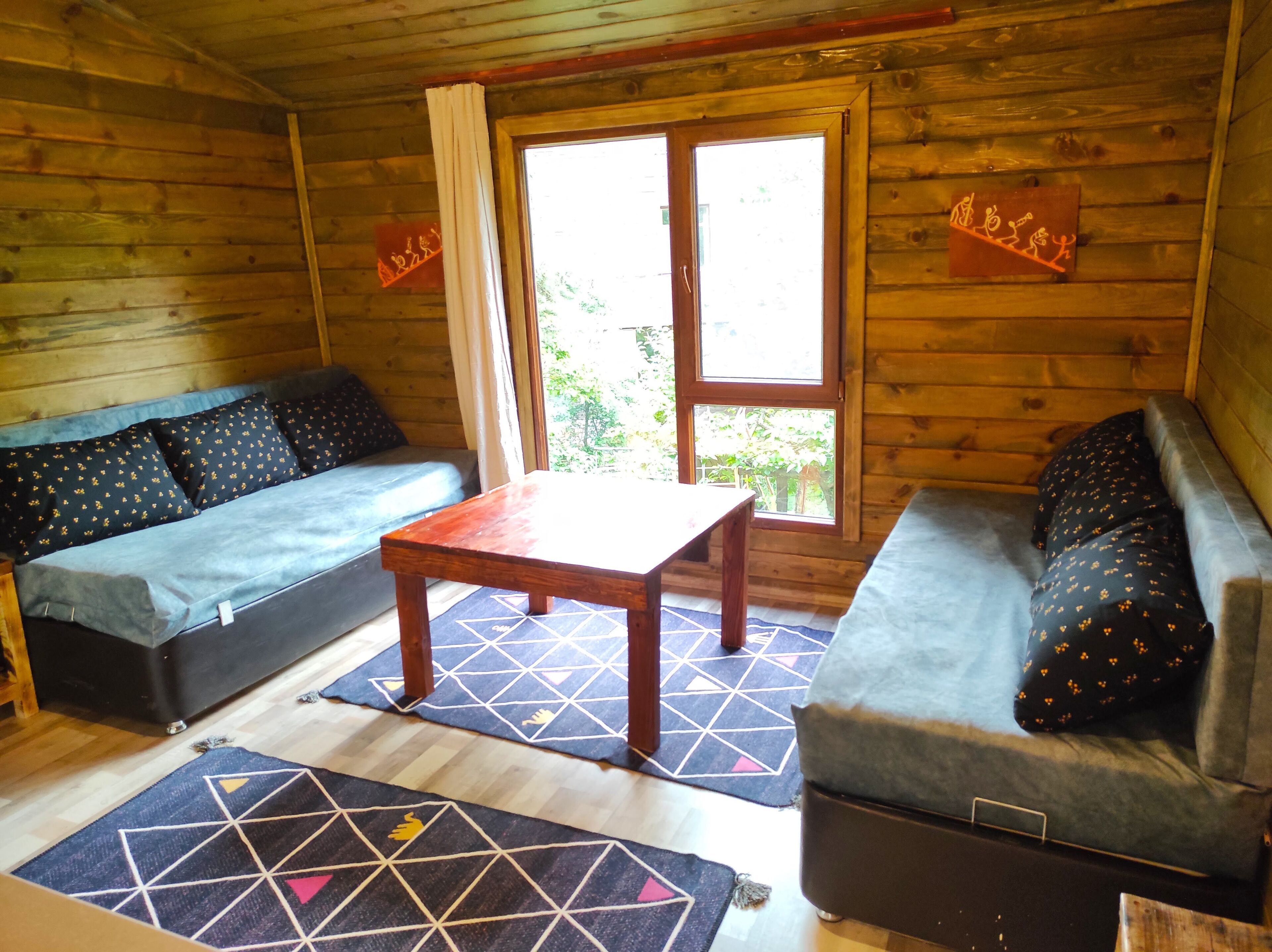 family chalet | 1 bedroom, premium bedding, desk, laptop workspace
