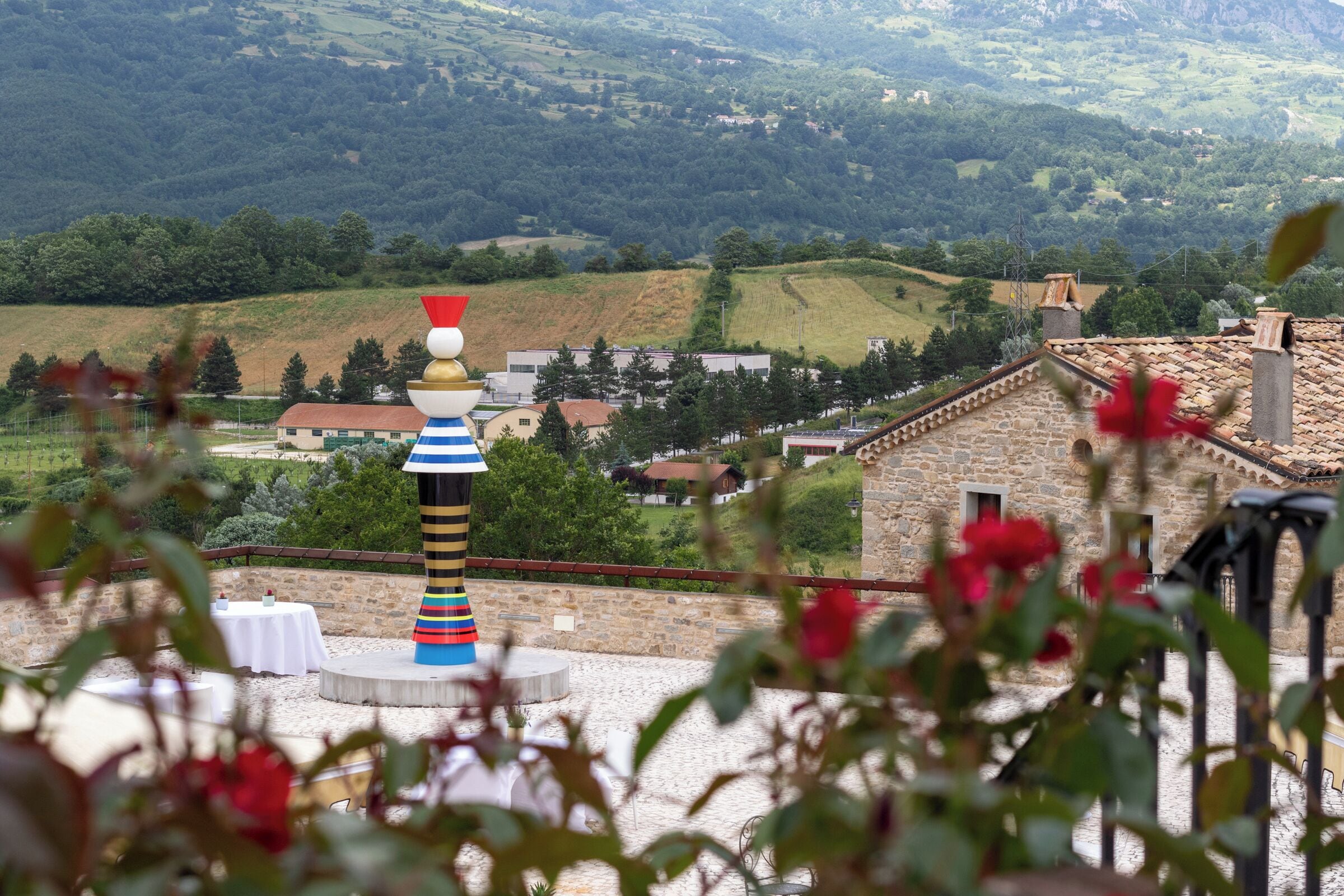 Terrasse sur le toit