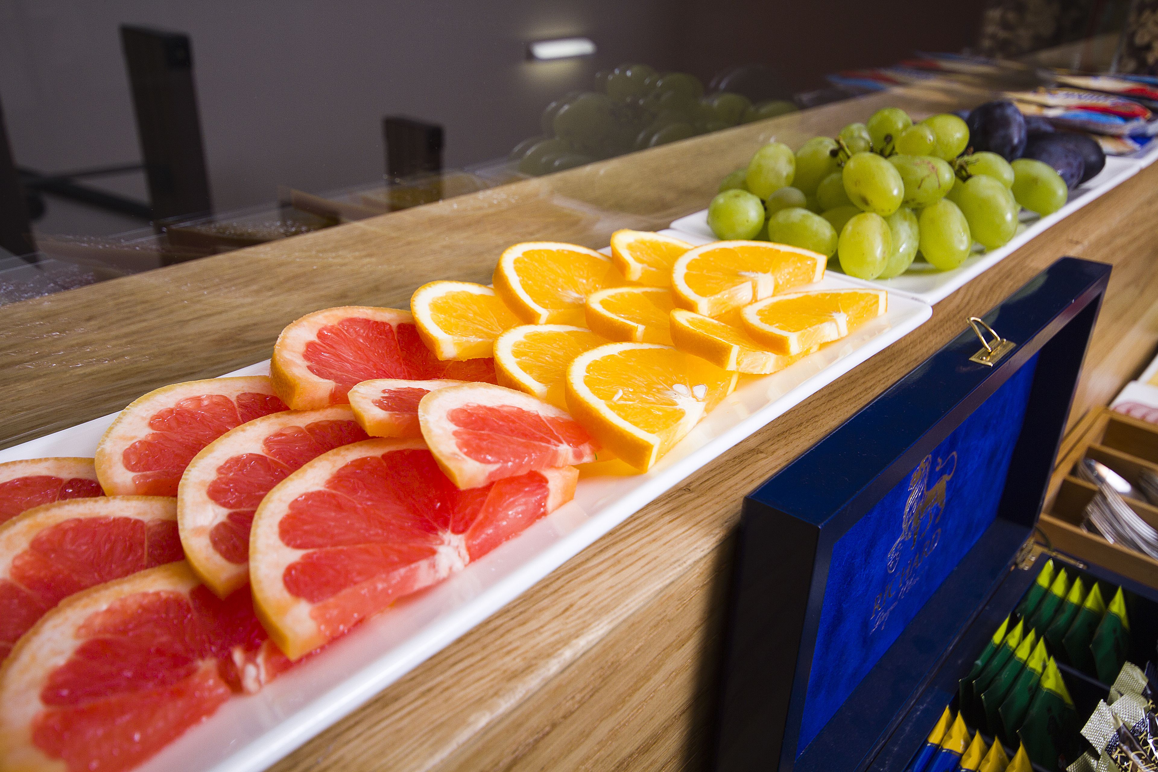 free daily self-service breakfast