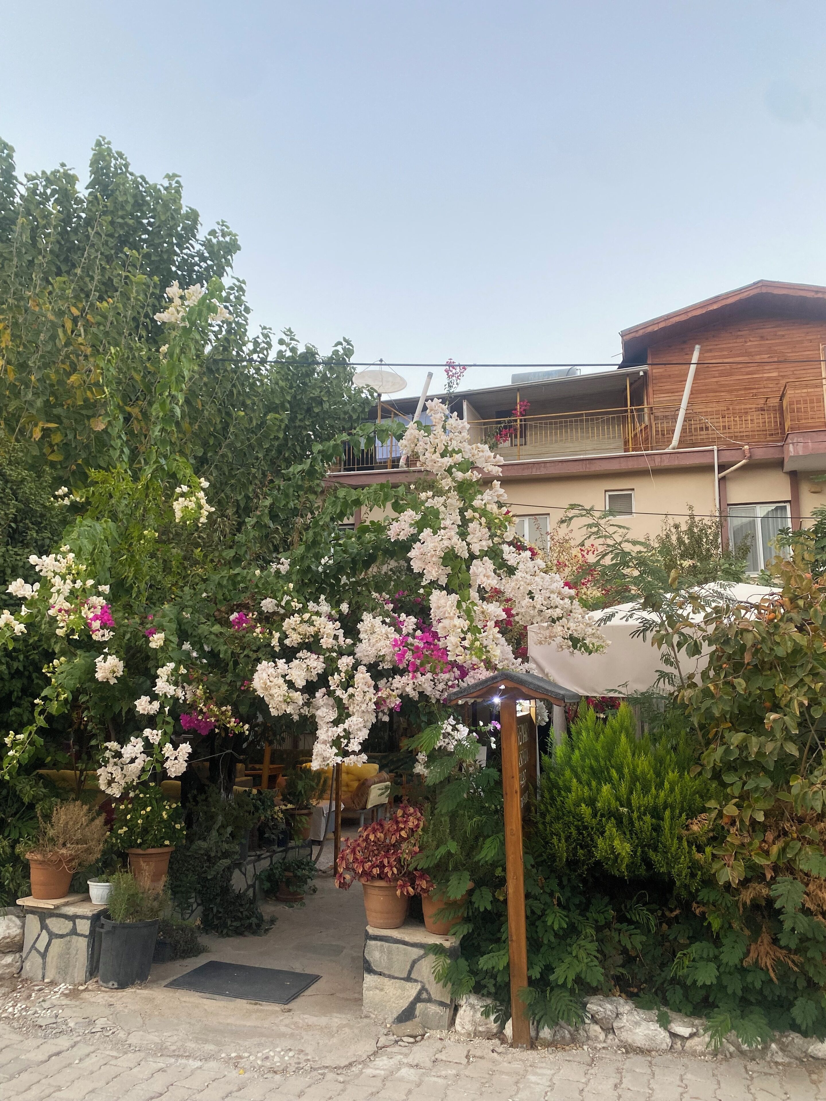 Facciata della struttura