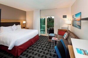 Studio, 1 King Bed with Sofa bed, Balcony