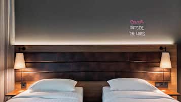 Room, 2 Twin Beds, Non Smoking | Blackout drapes, free WiFi, bed sheets