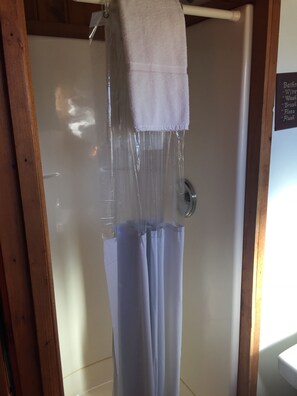 Bathroom shower - The Waters Inn (Gaylord)
