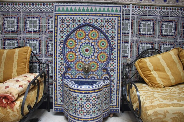 Détail de l’intérieur