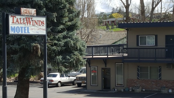 Voorkant van accommodatie