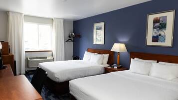 Room, 2 Queen Beds, Non Smoking | Desk, iron/ironing board, free cribs/infant beds, free WiFi