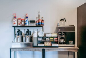 Free daily on-the-go breakfast