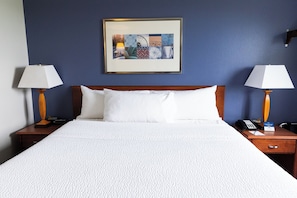 Room, 1 King Bed, Non Smoking | Desk, iron/ironing board, free cribs/infant beds, free WiFi