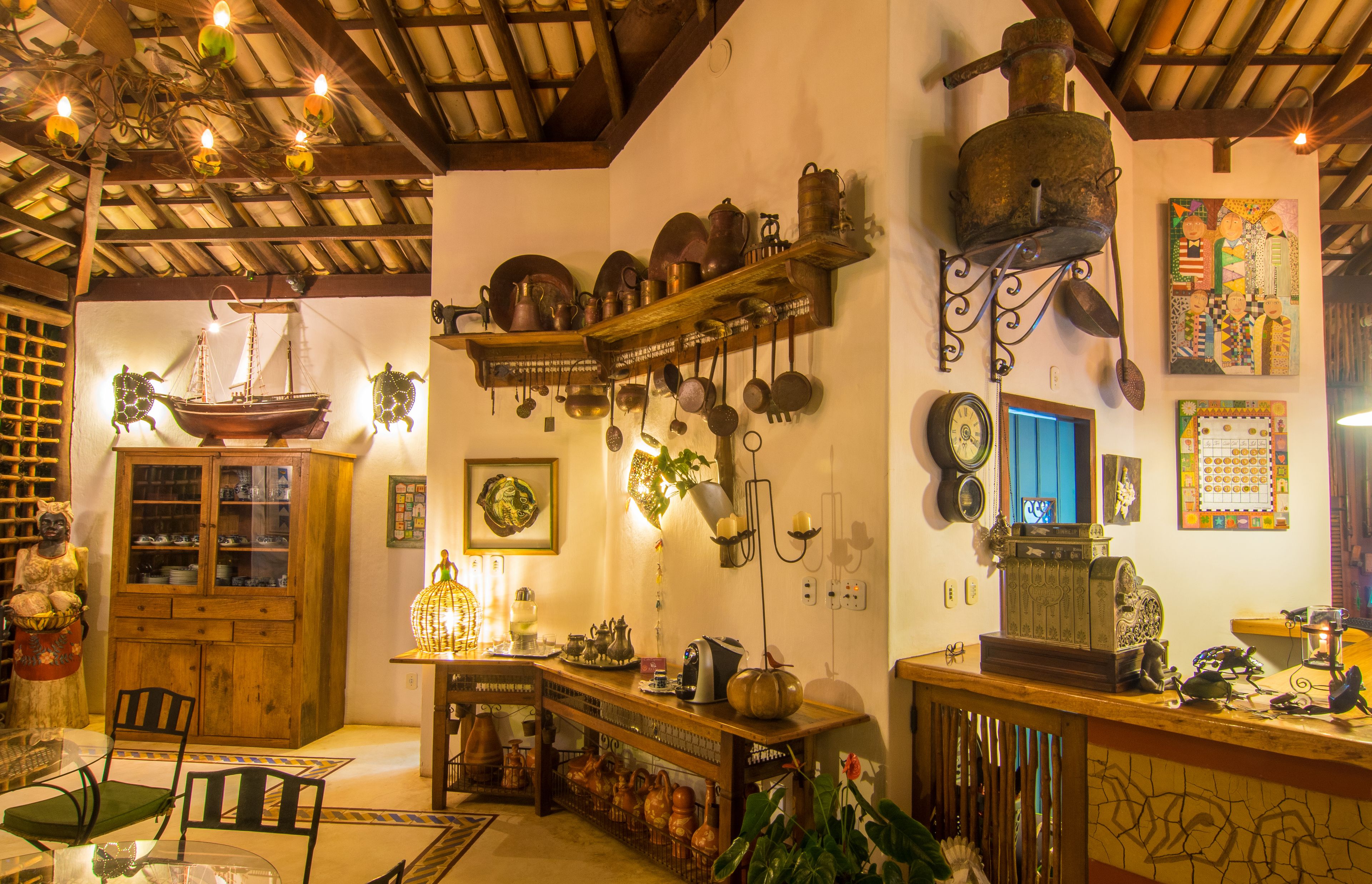 Lounge no saguão