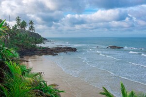 Beach nearby, white sand