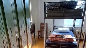 Shared Dormitory, 1 Single Bed | Soundproofing, iron/ironing board, free WiFi, bed sheets