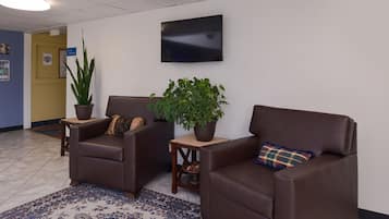 Sala de estar en el lobby