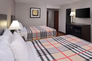 Standard Room, 2 Queen Beds, Non Smoking | Desk, iron/ironing board, free WiFi, bed sheets - FairBridge Inn Express, Monroe City (Monroe City)