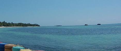 Uitzicht vanuit accommodatie