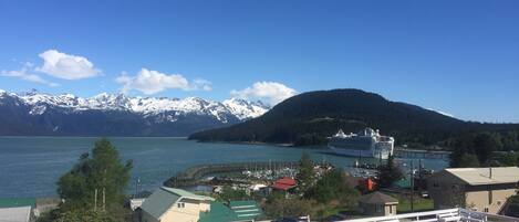 Uitzicht vanuit accommodatie