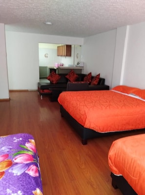 Apartment | Iron/ironing board, rollaway beds, free WiFi