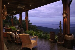 Utsikt fra overnattingsstedet