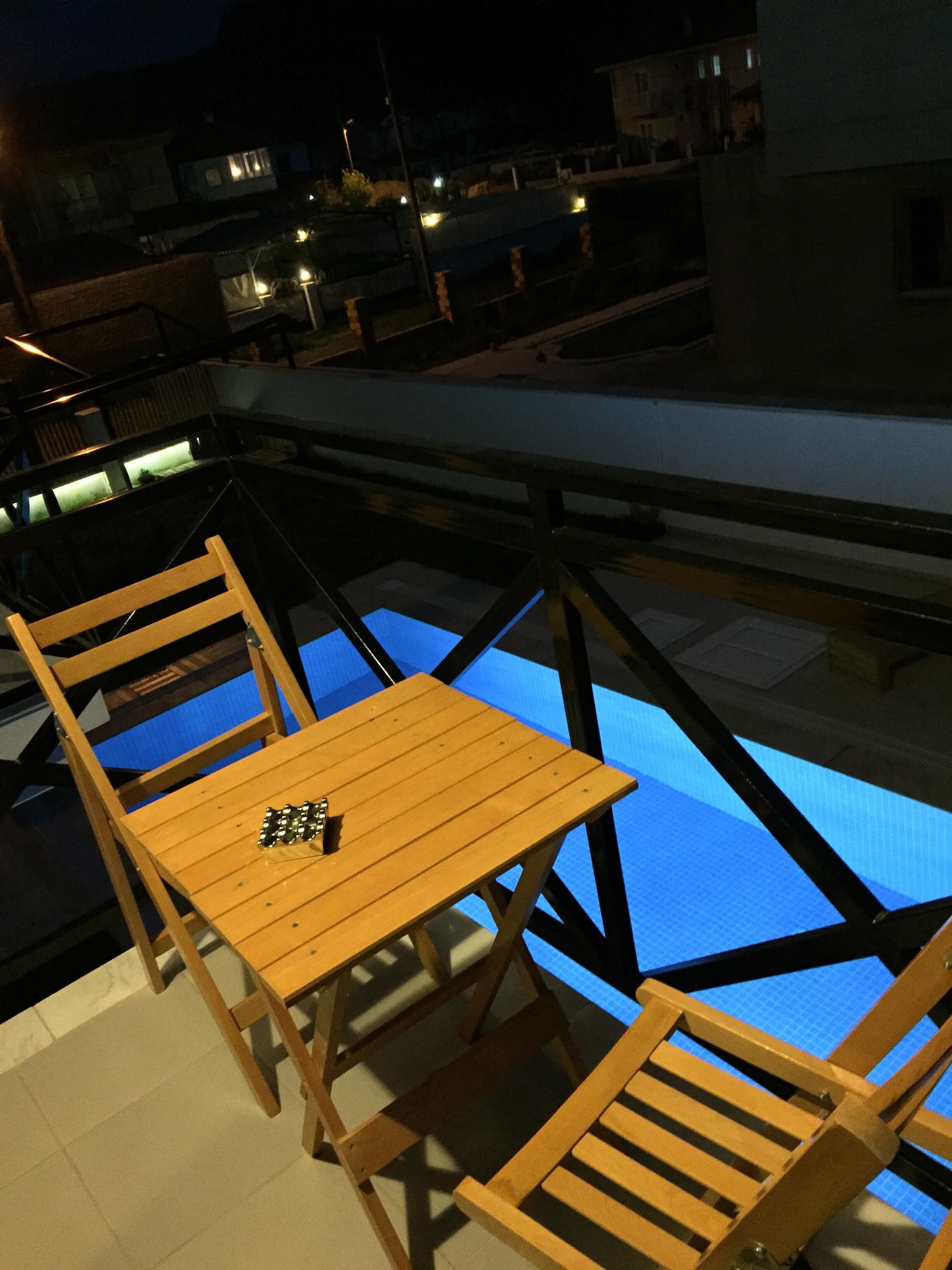 double room, pool view | balcony