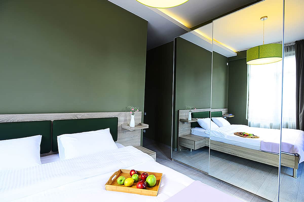 Căn hộ, 2 phòng ngủ | Bàn ủi/dụng cụ ủi quần áo, nôi/giường cho trẻ sơ sinh (phụ phí)