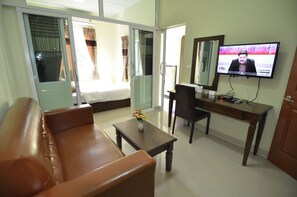 Estudio | Área de sala de estar | Televisión LCD