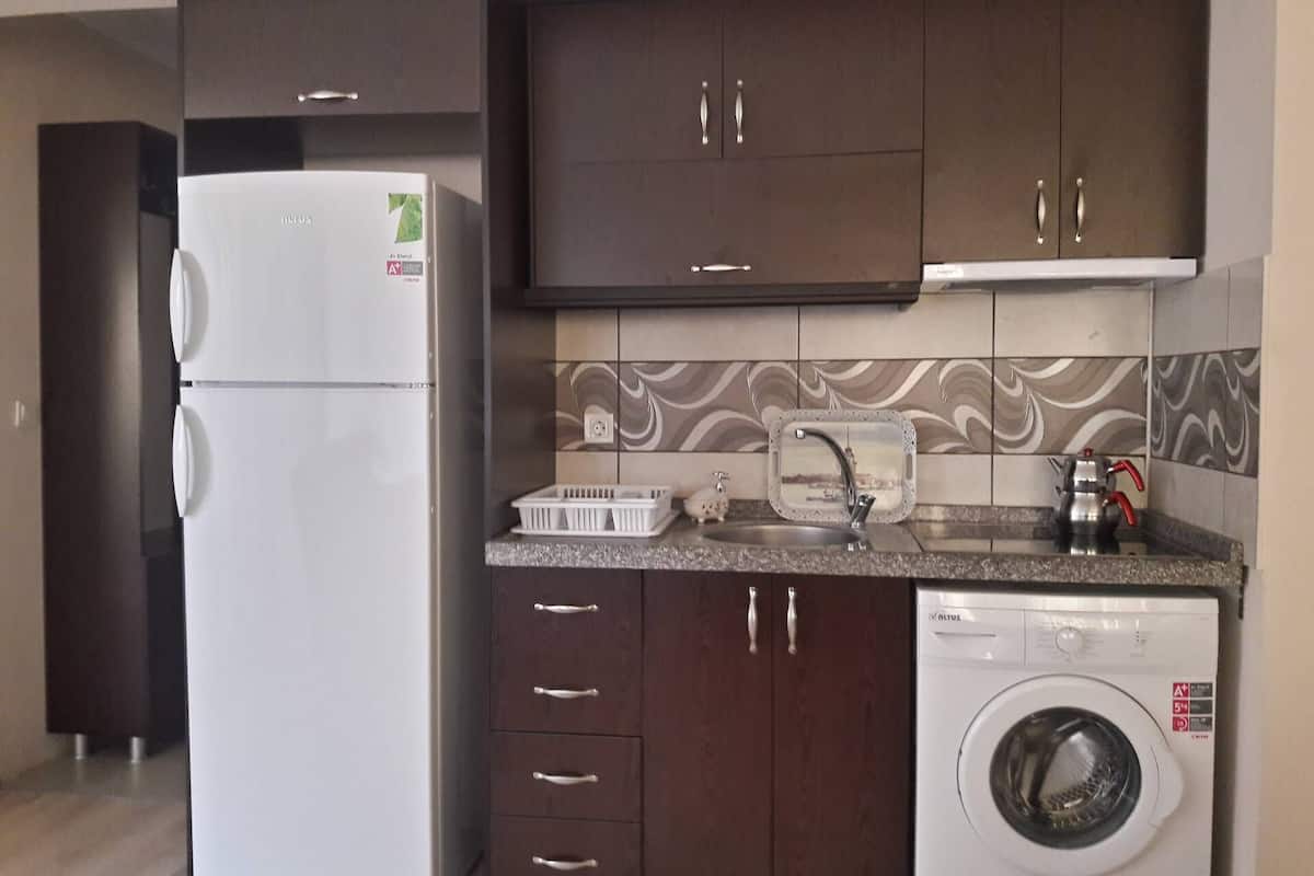 grand suite, non smoking, garden view | private kitchenette | stovetop, cookware/dishes/utensils