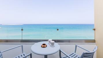 Deluxe-suite - havudsigt (Top Floor G2) | Balkon