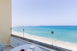 Deluxe Suite, Sea View (Top Floor G2) | View from room - Meltemi Coast Suites (Rethymno)