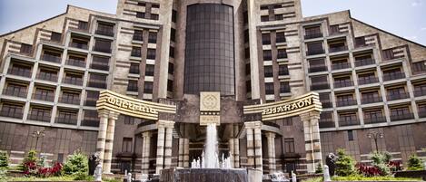 Voorkant van accommodatie