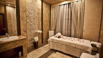 Salas de tratamiento para parejas, baño turco/hammam