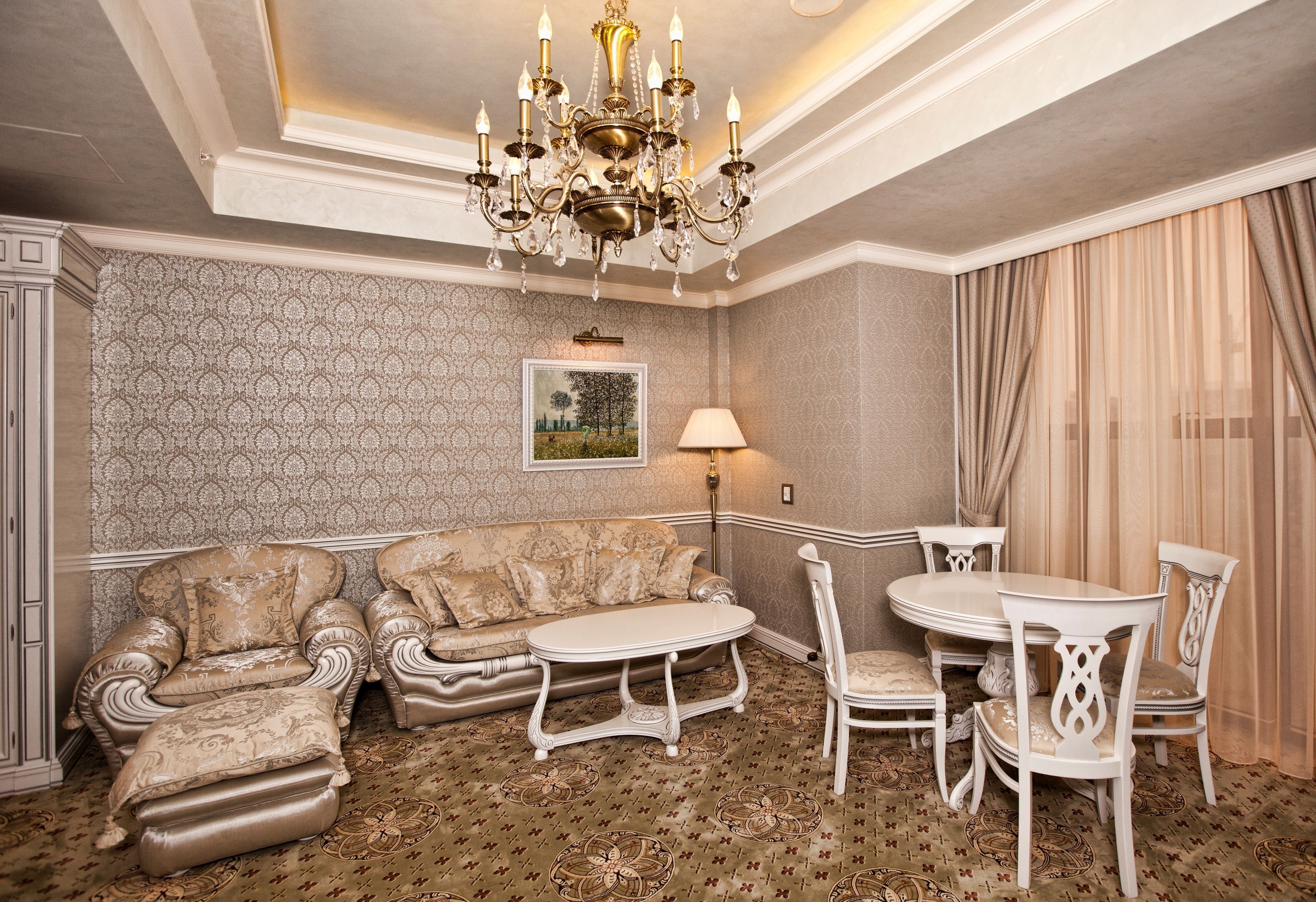 Chambre Double Deluxe | Coin séjour