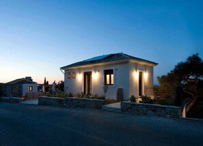 Front of property – evening/night