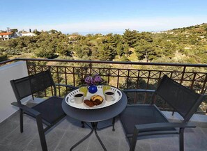 Deluxe Apartment, 1 Bedroom | Balcony - OLIVIA VILLAS (Ikaria)