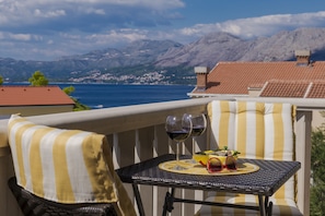 Standard-Apartment, 1 Schlafzimmer | Blick vom Balkon
