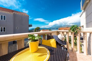 Standardlejlighed - 1 soveværelse | Udsigt fra balkon