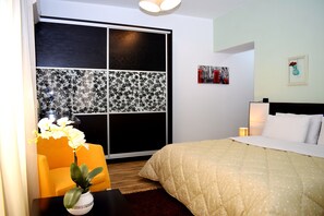 华丽客房 | 迷你吧、办公桌、隔音、折叠床/加床（额外收费）