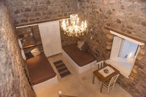 Loft, Lanai, City View | In-room safe, soundproofing, free cots/infant beds, free WiFi - Anemos Houses (Patmos)