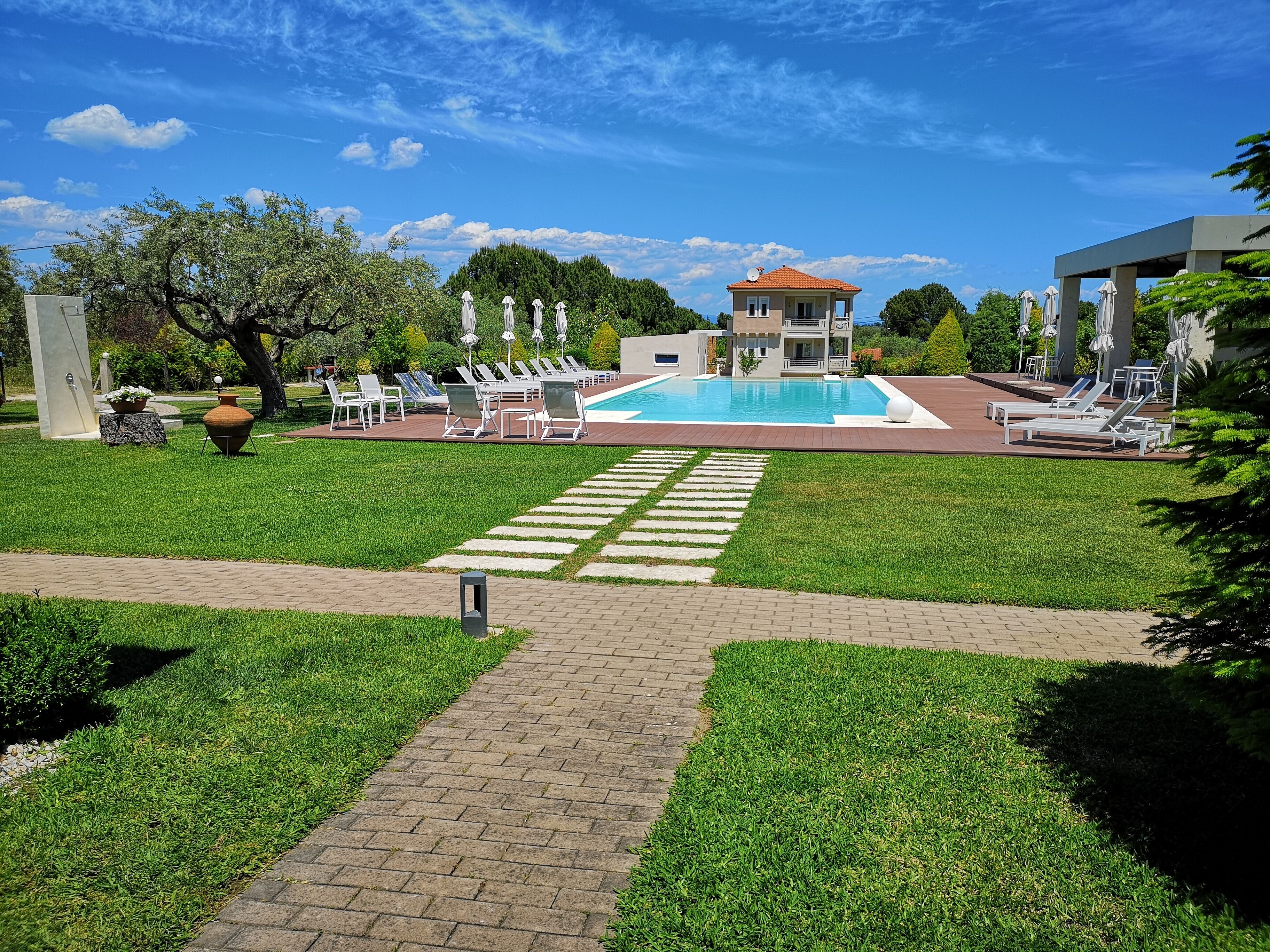 Studio, Pool View, Ground Floor | Terrace/patio
