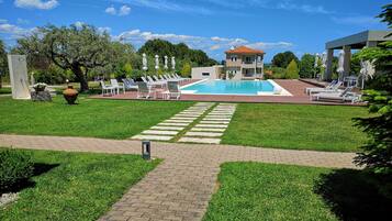 Studio, Pool View, Ground Floor | Terrace/patio