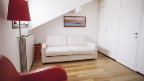 Appartement (1 Bedroom) | Coin séjour | Télévision à écran plat