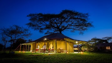 Front of property – evening/night